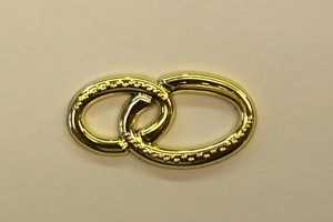 Doppel-Ring oval, versch. Farben